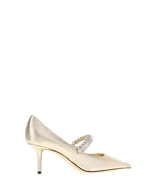 Jimmy Choo Natural Pointed Toe Heels
