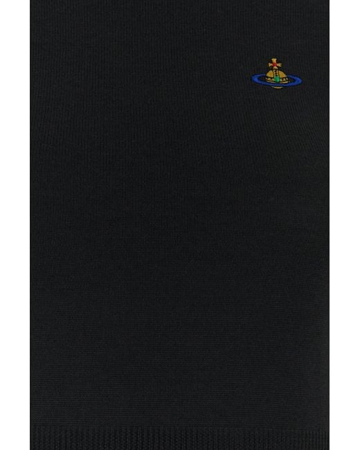 Vivienne Westwood Black Wool Bea Sweater