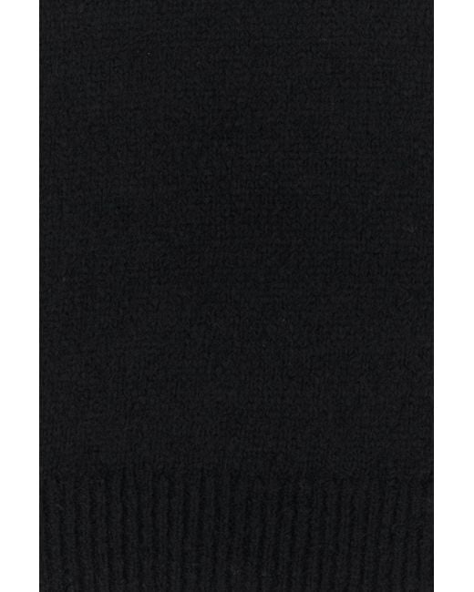 Dries Van Noten Black Alpaca Blend Melbourne Sweater for men