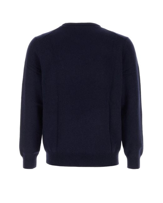 Polo Ralph Lauren Blue Ls Cn Pp-Long Sleeve-Pullover for men