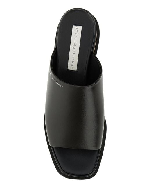 Stella McCartney Black Alter Mat Sneak-Eye Mules