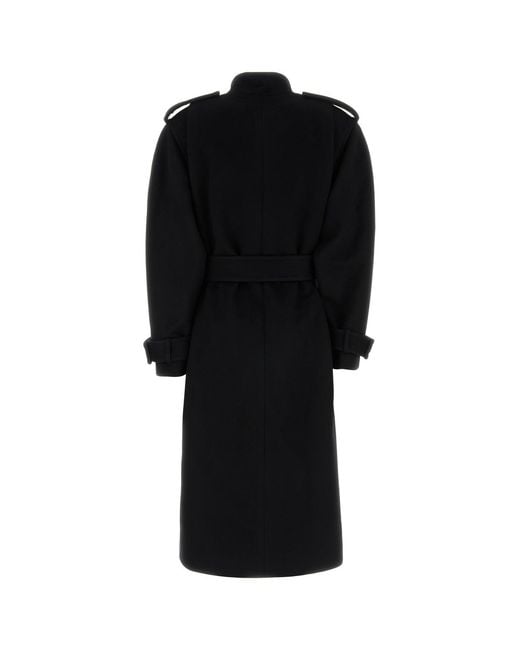 Chloé Black Wool Coat