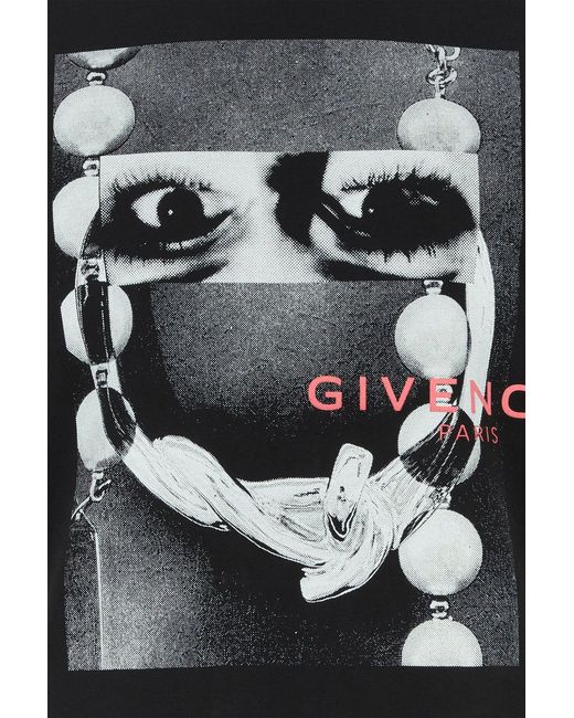 Givenchy Black Cotton T-shirt for men