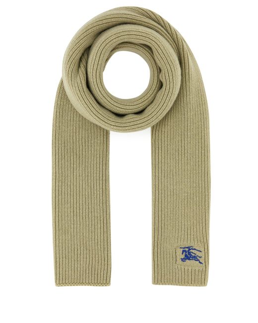 Burberry Green Scarves And Foulards