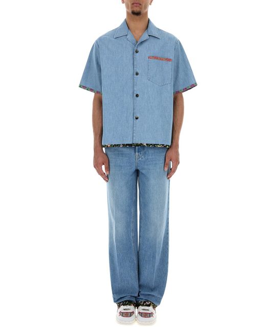 Valentino Garavani Blue Denim Jeans for men