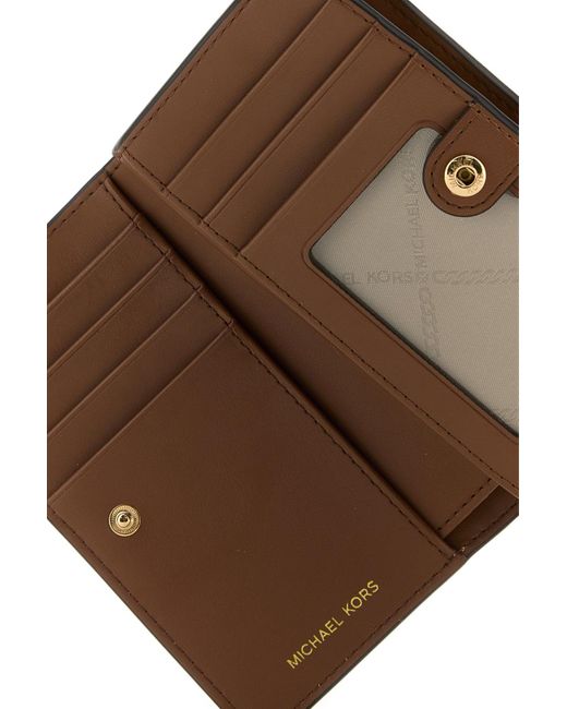 EMPIRE MD SNAP ZA WALLET di Michael Kors in Gray