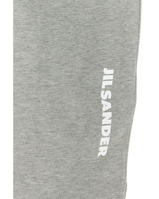 Jil Sander Gray Crew Neck T-Shirts for men