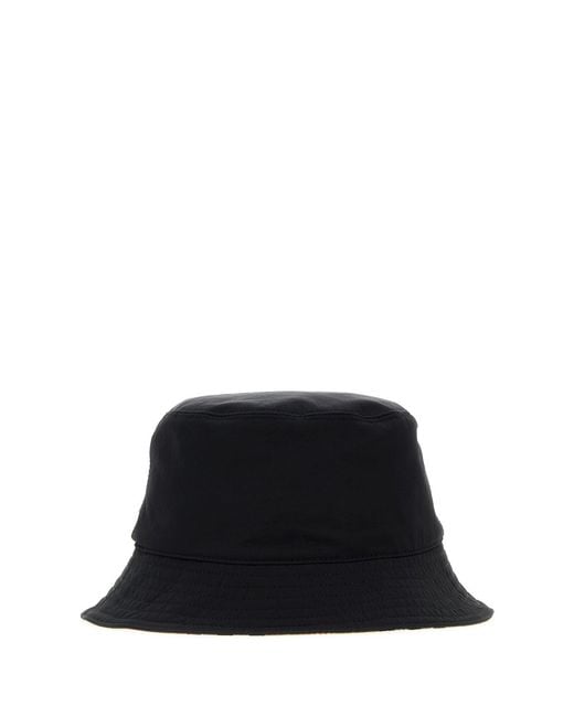 Burberry Black Nylon Bucket Hat