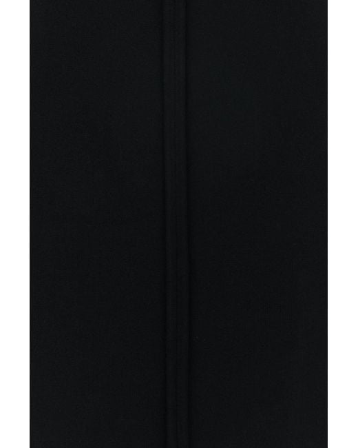 Givenchy Black Stretch Viscose Blend Cocoon Mini Dress