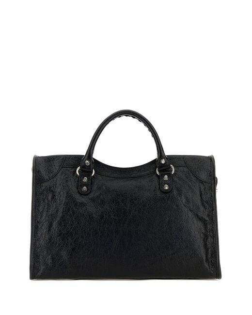 Balenciaga Black Le City Medium Bag