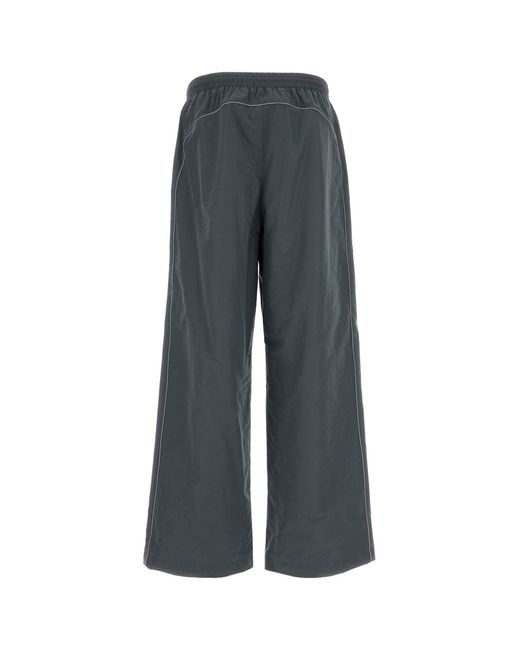 Balenciaga Gray Dark Grey Cotton And Nylon joggers for men