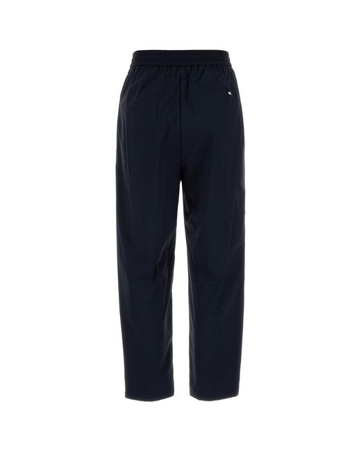 Herno Blue Stretch Nylon Pant