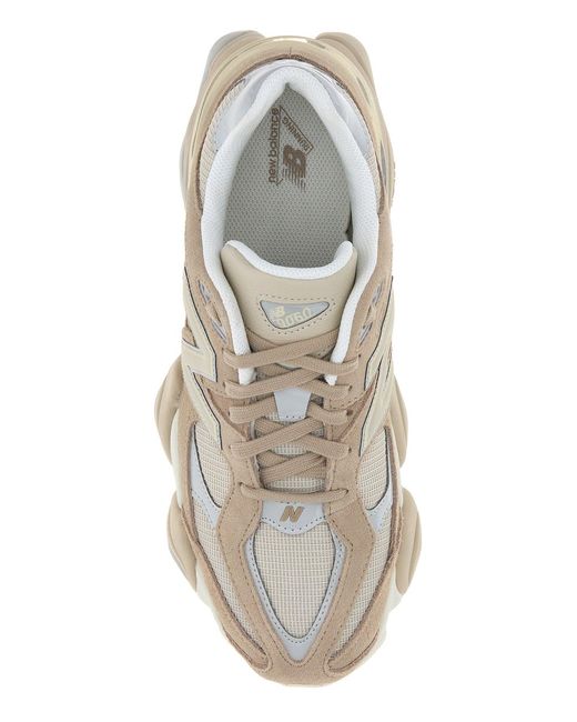 New Balance Multicolor Suede And Fabric 9060 Sneakers
