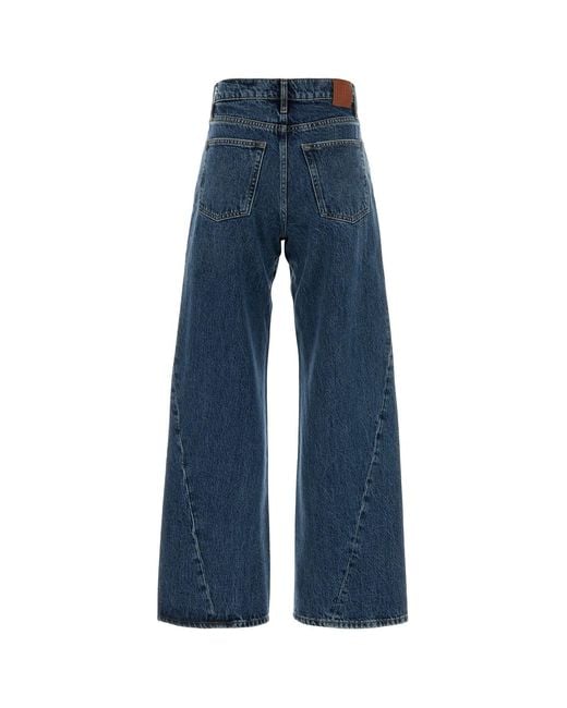 Anine Bing Blue Denim Brie Jeans
