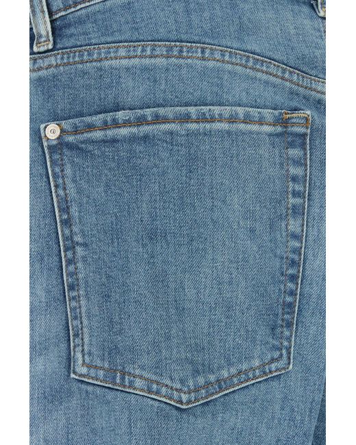 7 For All Mankind Blue Stretch Denim Jeans for men