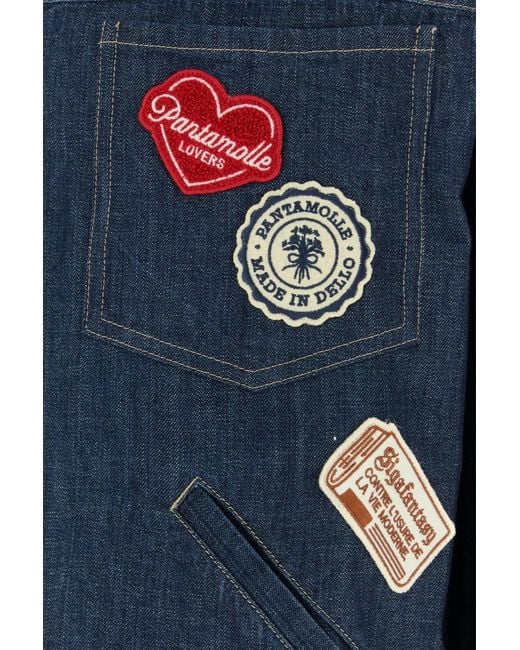Pantamolle Blue Denim Dream Jacket for men