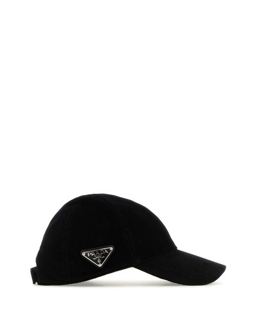 Prada Black Cappello for men