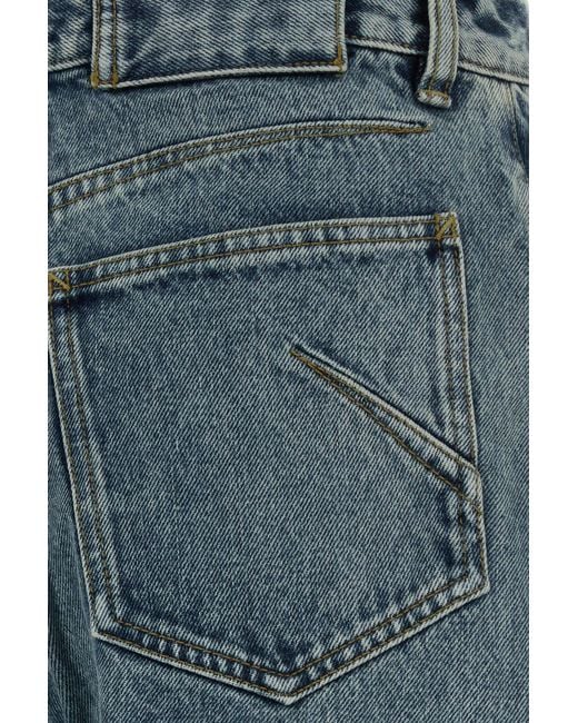 Alaïa Blue Denim Jeans