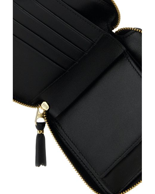 Comme des Garçons Black Leather Wallet