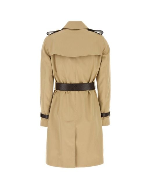 Burberry Natural Beige Twill Trench Coat