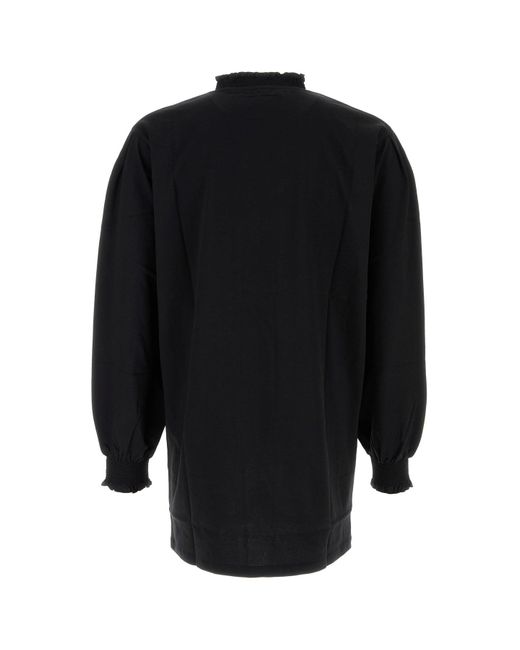 T-shirt in cotone nero di Random Identities in Black da Uomo
