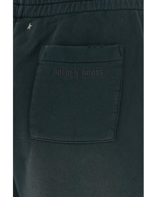 Golden Goose Deluxe Brand Black Slate Cotton Niccolò joggers