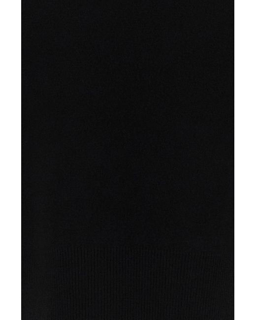 Tom Ford Black Wool Blend Oversize Sweater