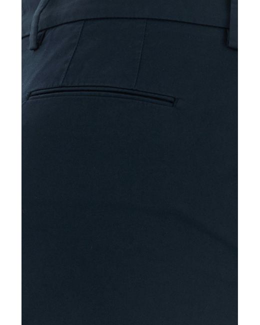 PT Torino Navy Blue Stretch Cotton New York Pant