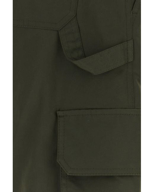 Valentino Garavani Olive Green Polyester Blend Cargo Pant for men