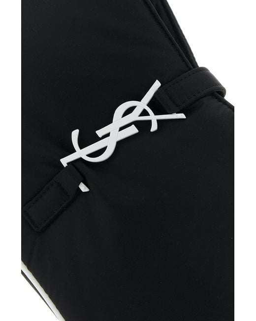 Borsa a spalla LE 5 À 7 in Econyl® nero di Saint Laurent in Black da Uomo