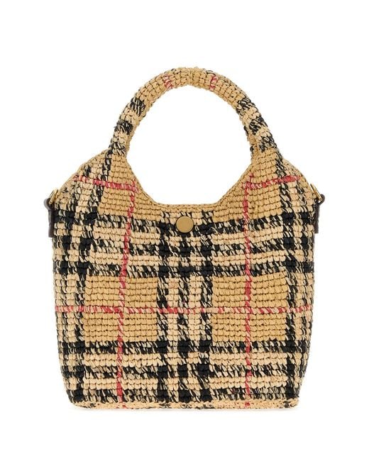 Burberry Metallic Embroidered Margate Handbag