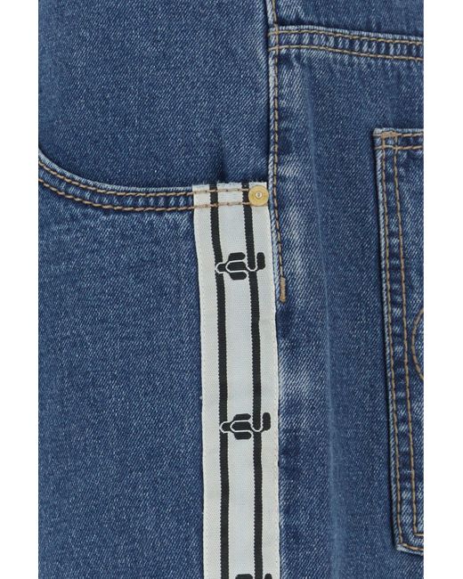 Eytys Blue Denim Titan Wide-leg Jeans for men