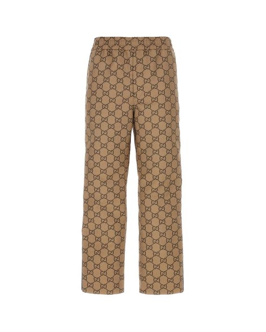 Gucci Pantaloni in Natural for Men | Lyst