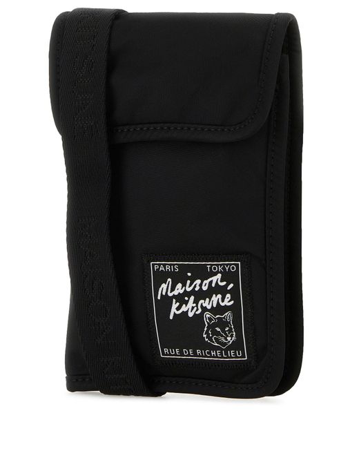 Maison Kitsuné Black Shoulderbags for men