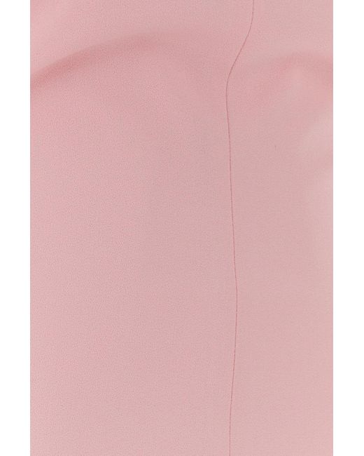 Jil Sander Pink Sable Long Dress