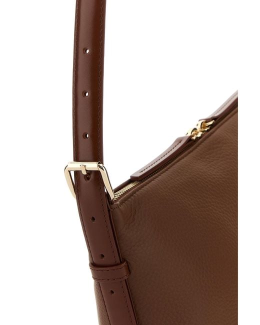 Borsa a spalla Vera in pelle caramello di A.P.C. in Brown