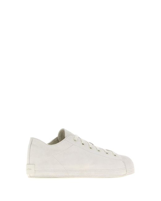 Y-3 White Chalk Suede Y-3 Nizzastar Sneakers for men