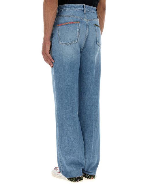 Valentino Garavani Blue Denim Jeans for men