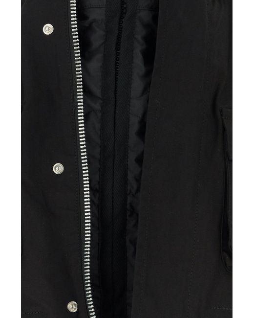 Sacai Black Cotton Blend Jacket for men
