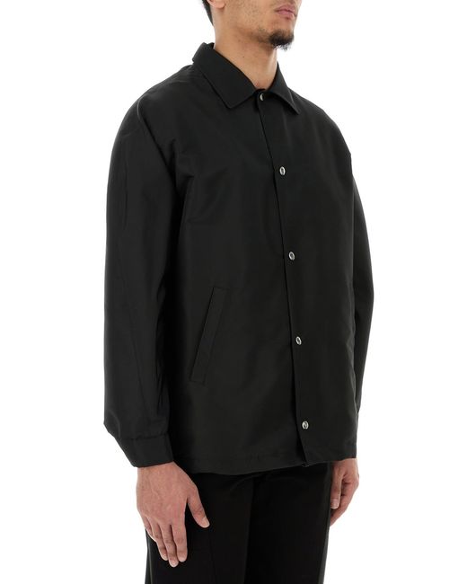 Givenchy Black Polyester Jacket for men