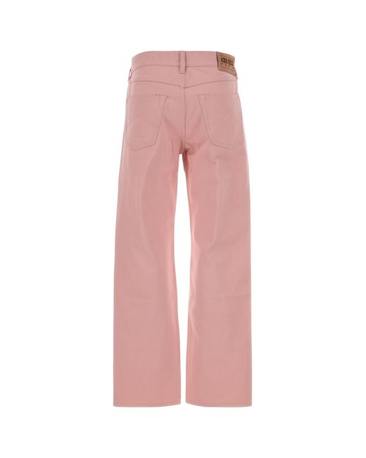 KENZO Pink Denim Jeans