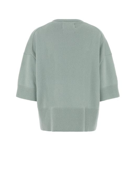 Extreme Cashmere Green Pastel Light Blue Cashmere N°433 Sweater