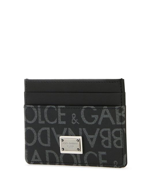 Dolce & Gabbana Black Portafogli for men