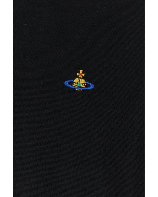Vivienne Westwood Black Wool Alex Sweater for men
