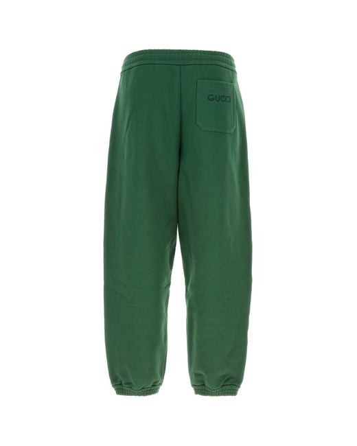 Gucci Green Pantalone for men