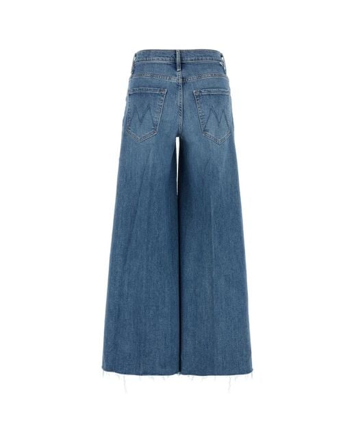 Jeans dalla gamba ampia The Swisher in denim stretch di Mother in Blue