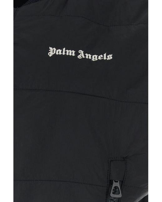Palm Angels Black Nylon Vest