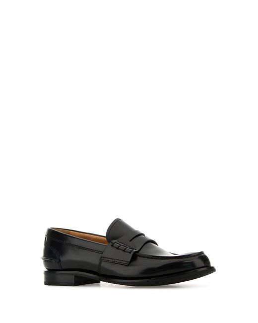 Mocassini Pembley in pelle nera di Church's in Black