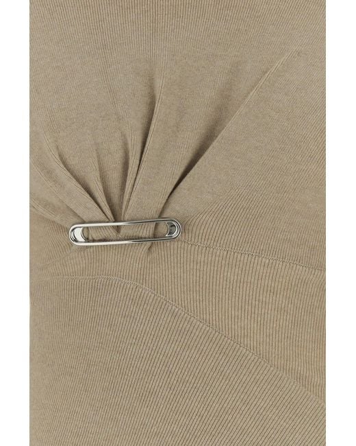 Lanvin Natural Sand Wool Blend Sweater