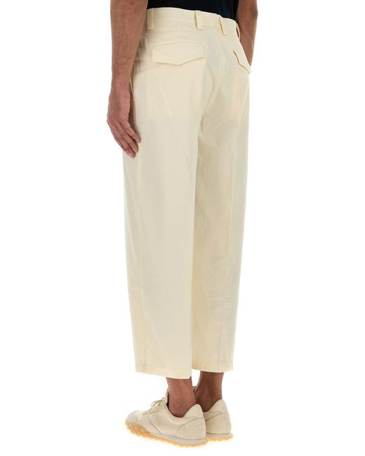 Jil Sander Natural Tailored Pants for men